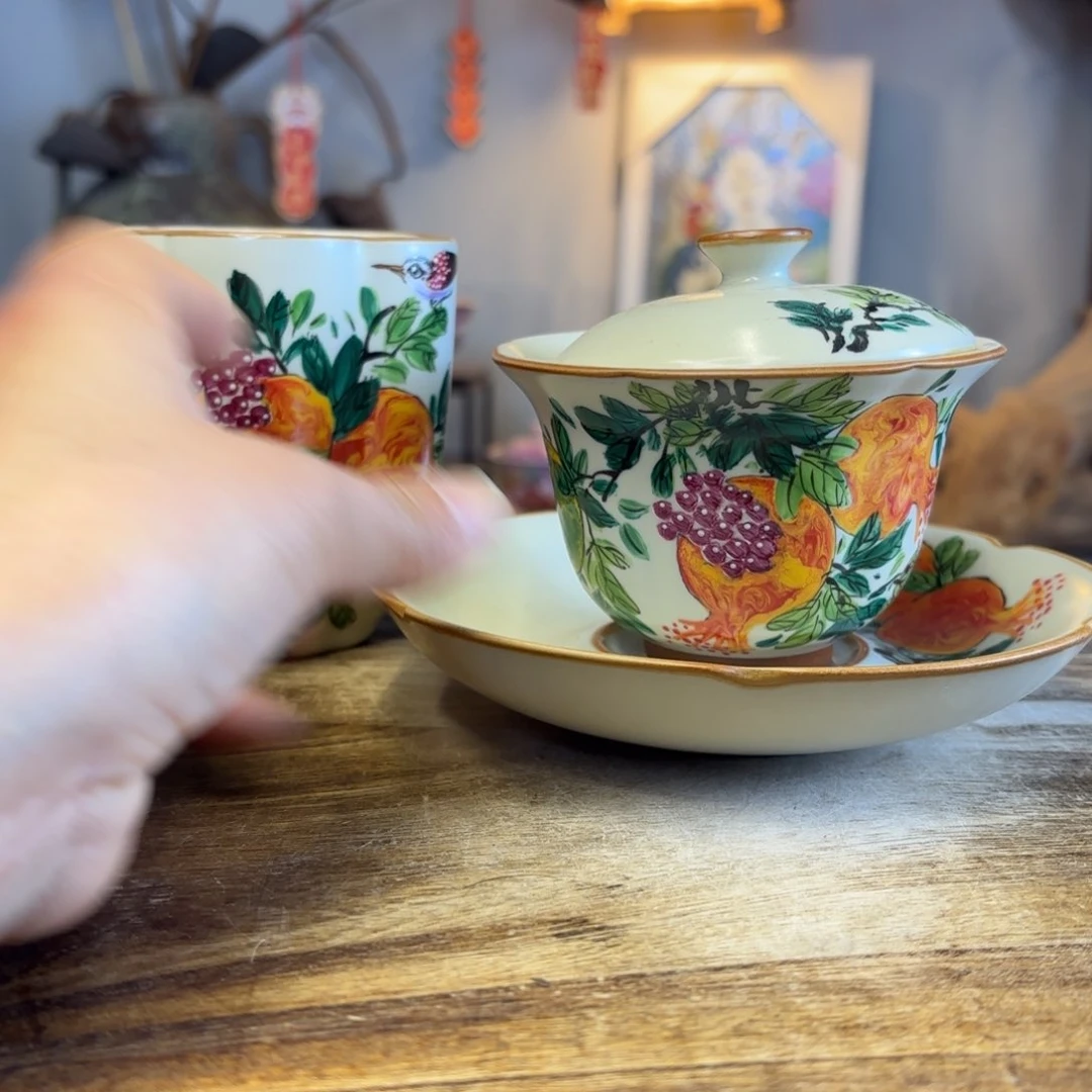 景德镇纯手工制作陶瓷千**六