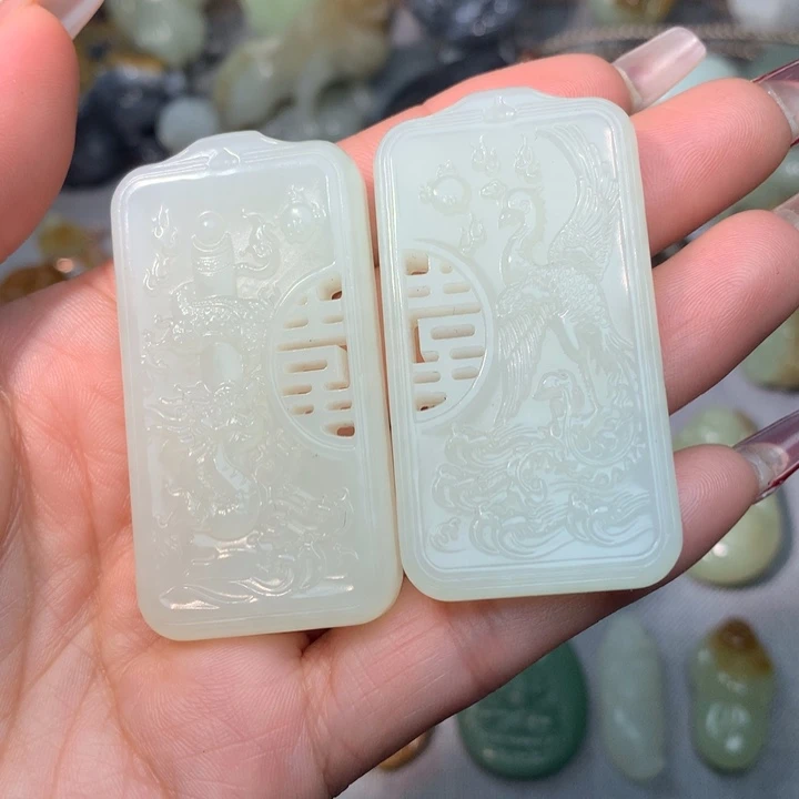 和田玉挂件未镶嵌