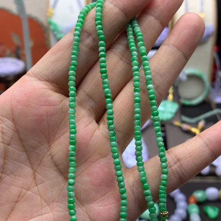 项链未镶嵌翡翠翡翠项链