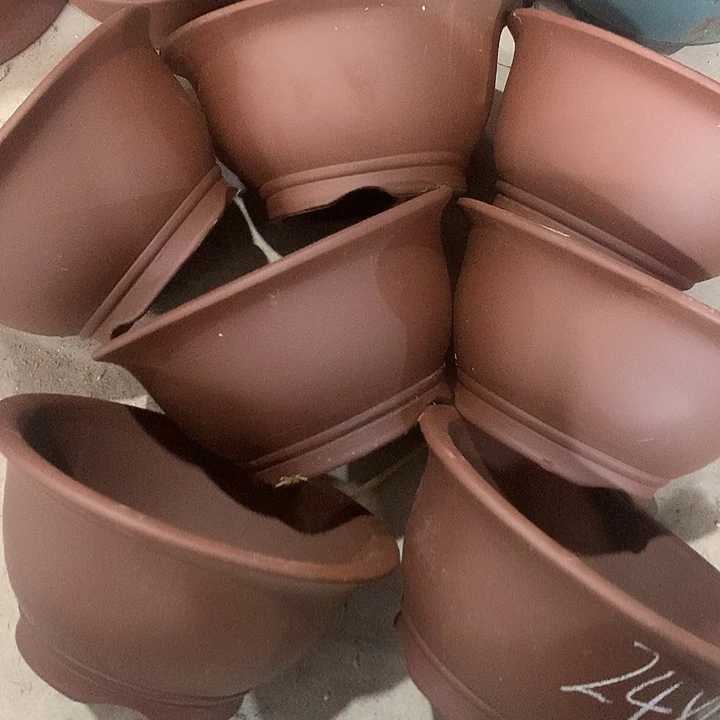 紫砂花盆紫砂处理