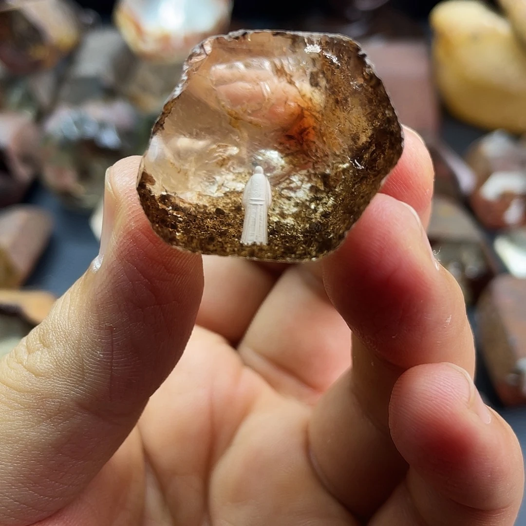 未镶嵌水晶珠宝半成品