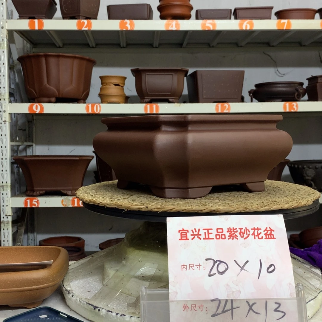 紫砂花盆精品紫砂花盆包邮包邮