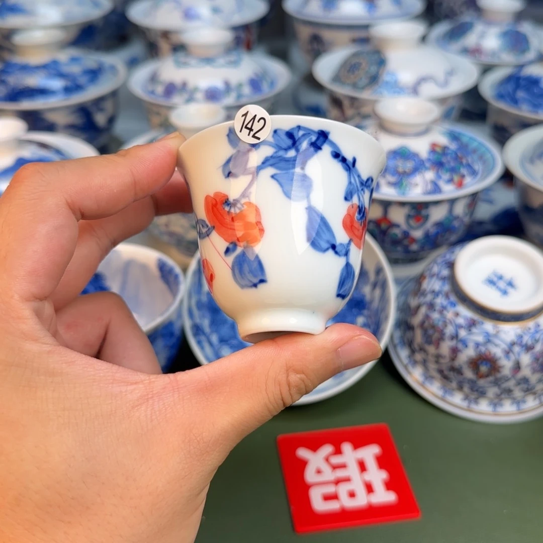 彦祖纯手工手绘茶具142