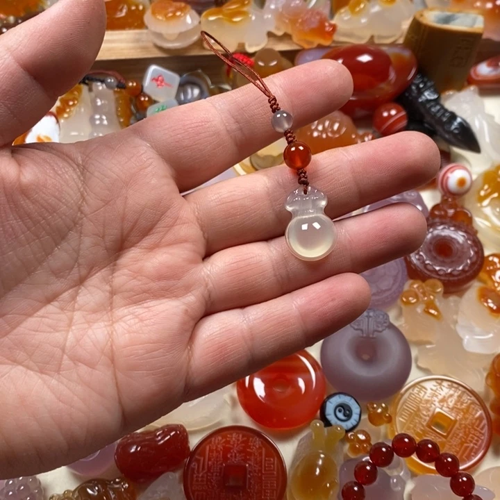 玛瑙/玉髓未镶嵌颈饰