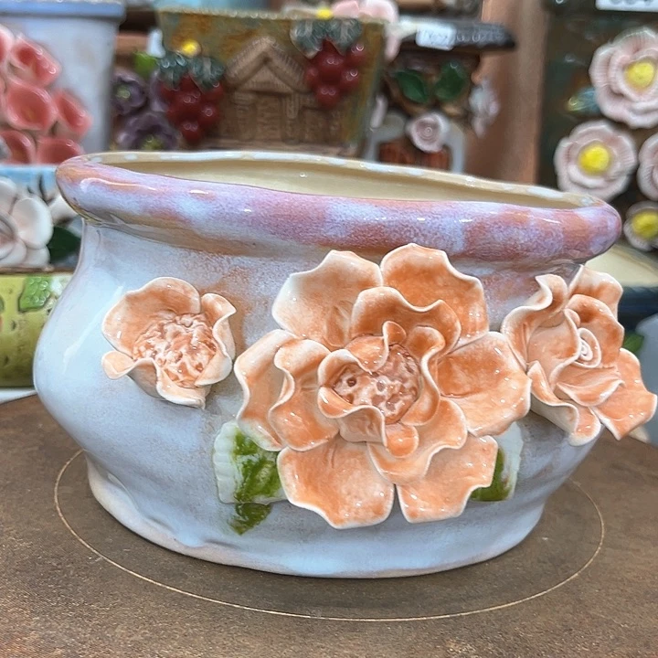 红陶粗陶多肉花盆