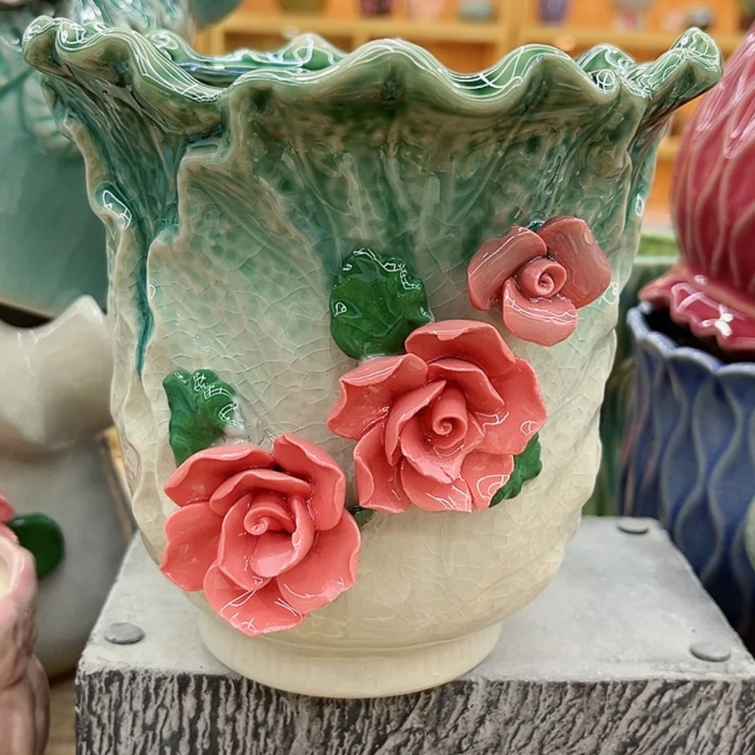 【闪购商品】陶瓷花盆