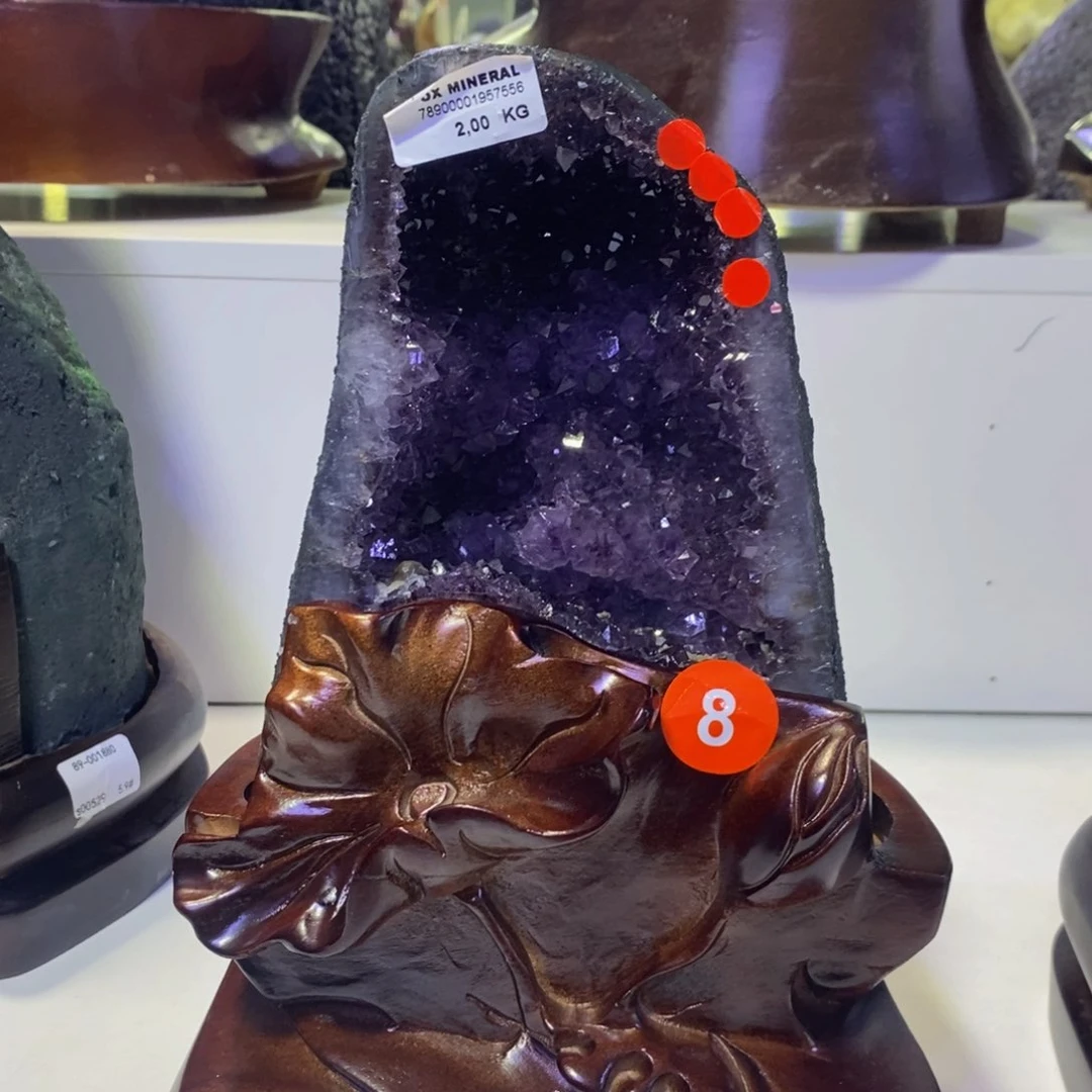 未镶嵌大型摆件（非配饰）紫晶