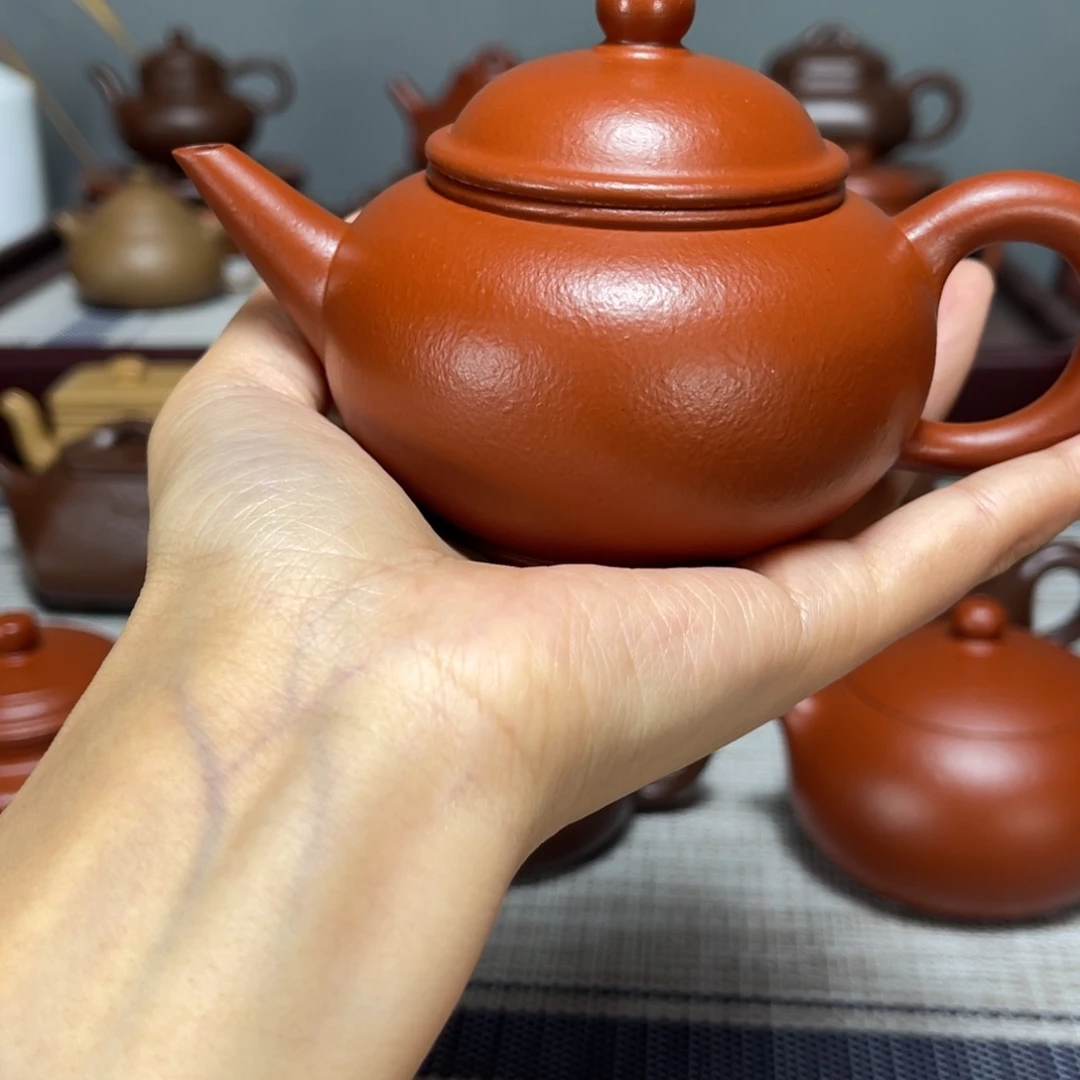 茶壶紫砂全手工水平175cc