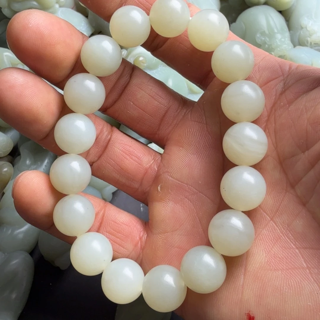 和田玉手链未镶嵌