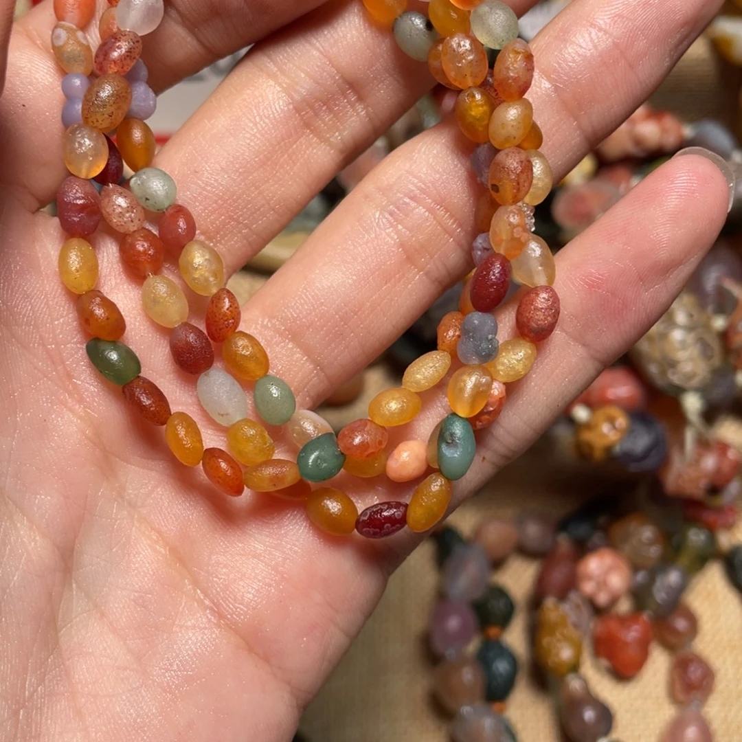 玛瑙/玉髓手链未镶嵌平**人