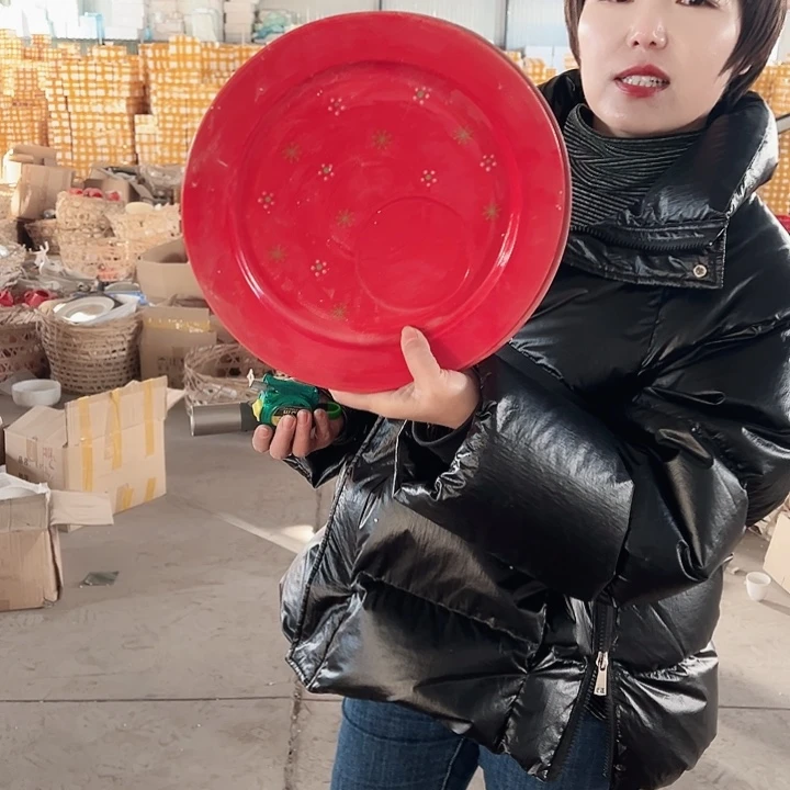 盘子2个破损包赔不补发