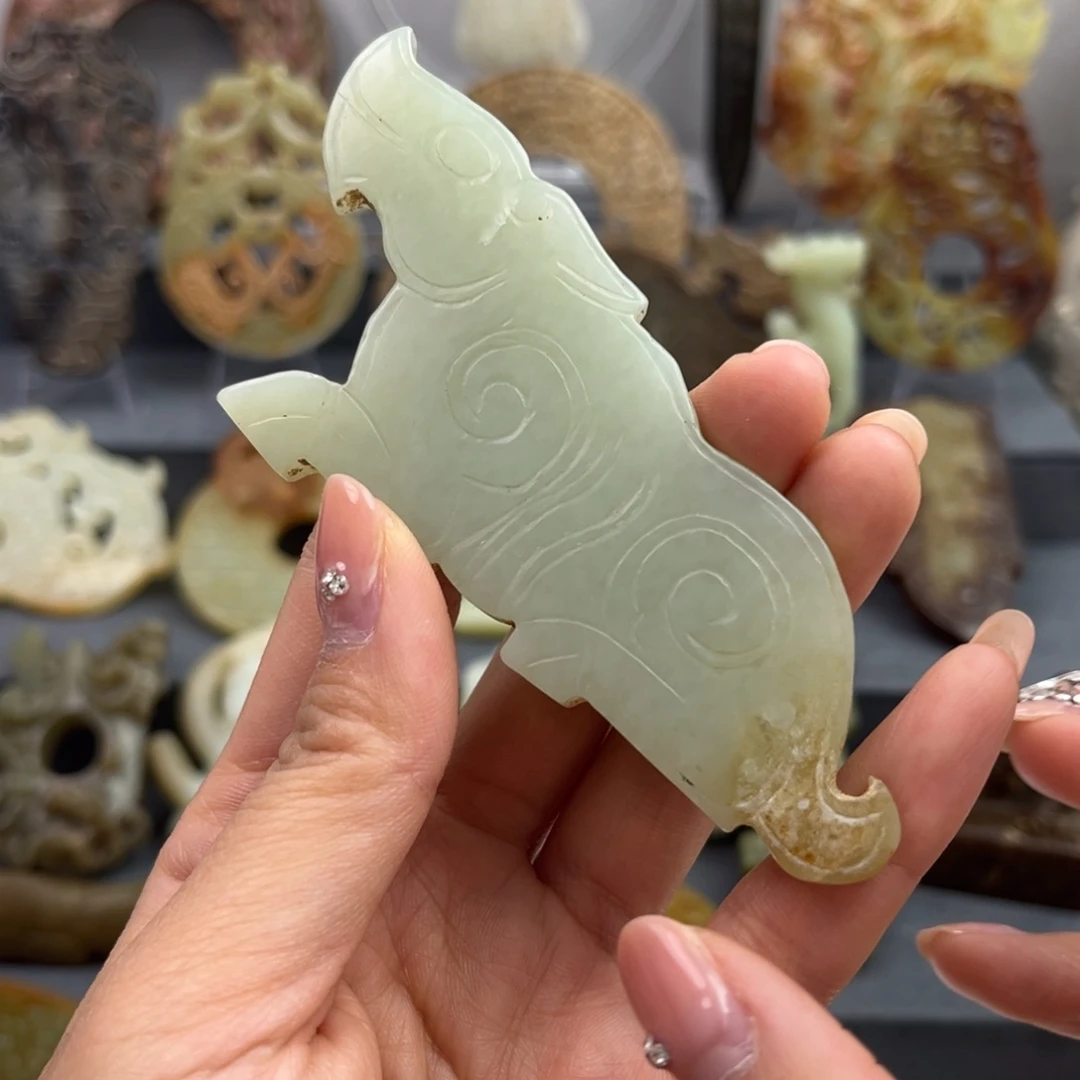 和田玉未镶嵌颈饰鉴古藏珍鉴古藏珍