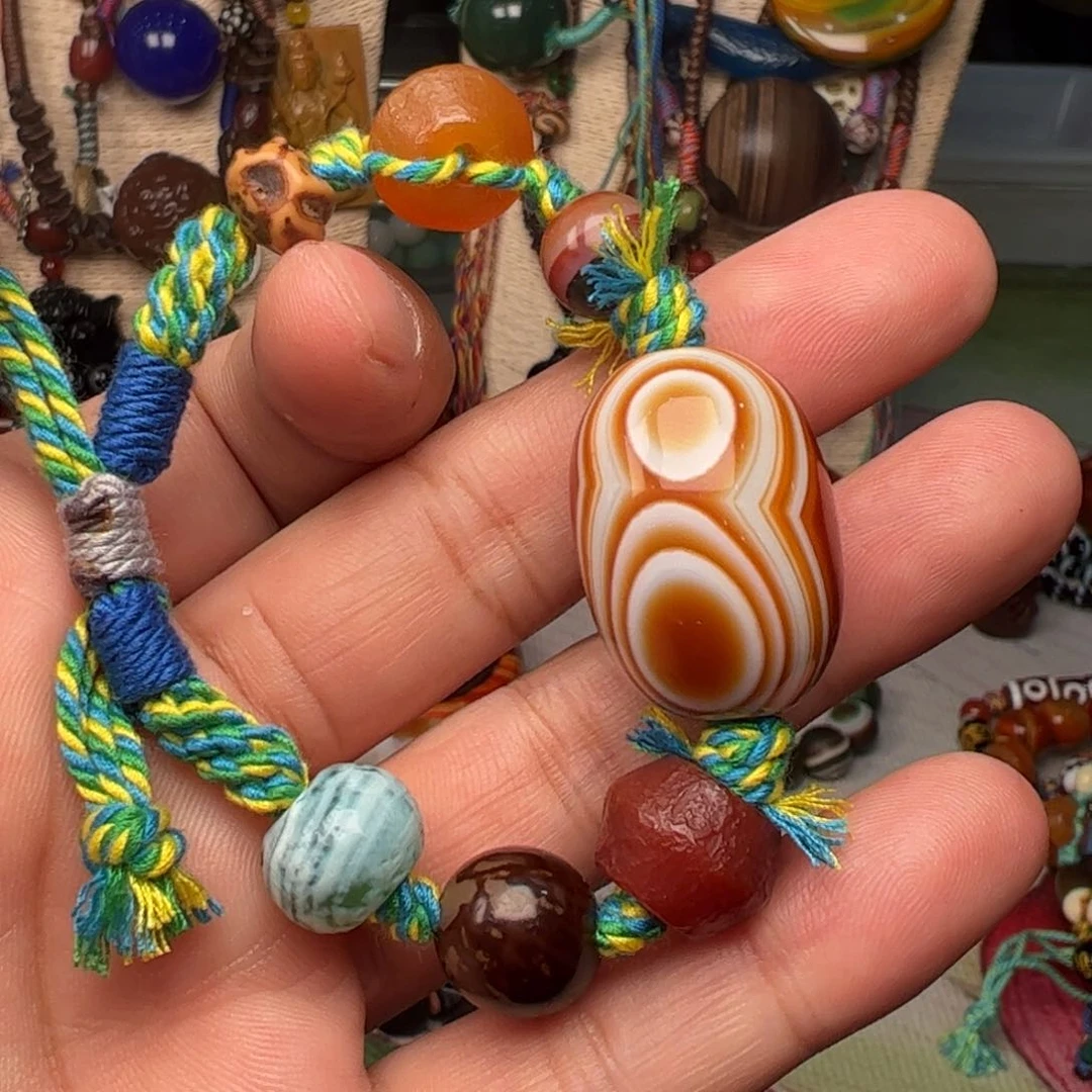 玛瑙/玉髓颈饰未镶嵌孙*平