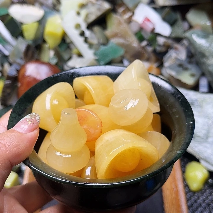 和田玉（糖玉）未镶嵌珠宝半成品