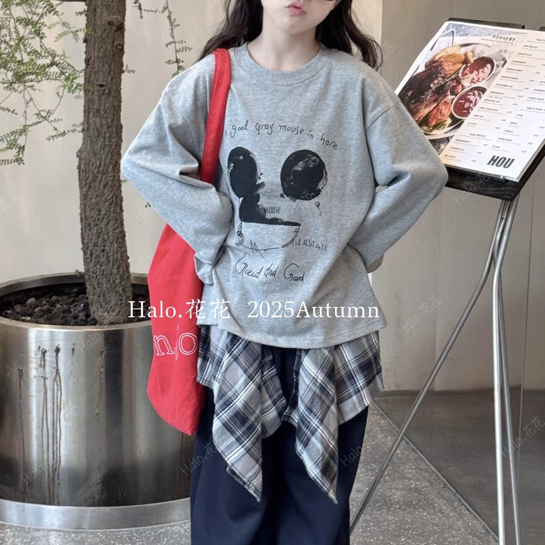5633儿童米奇头长袖