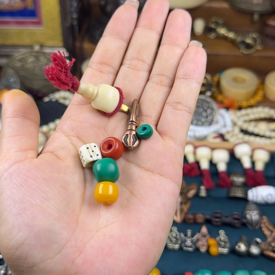 0***杰泥塑三通十六佩珠好看