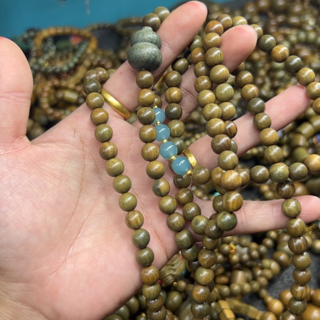 维腊木（绿檀）无事牌