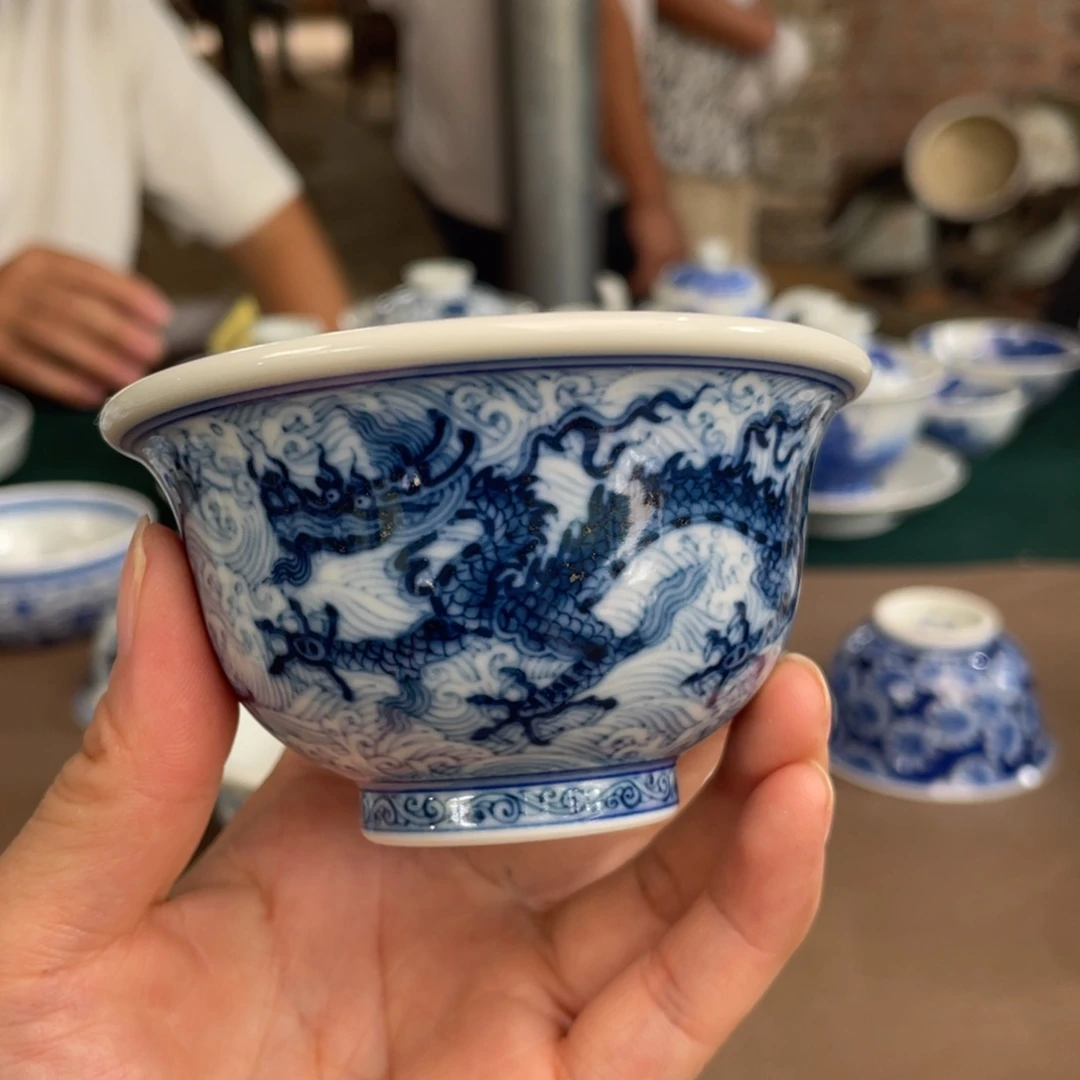 景德镇陶瓷手工手绘