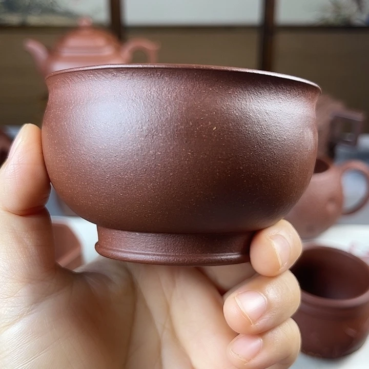 紫砂茶杯全手主人杯容量190