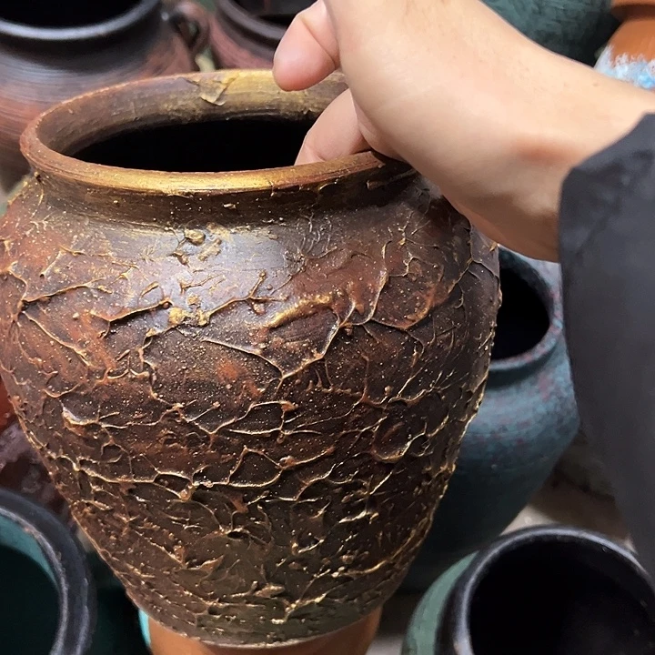 金色浮雕高28口14带孔