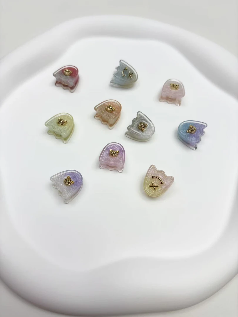 居居家韩国胶定制小幽灵DIY饰品定制珠手工配件