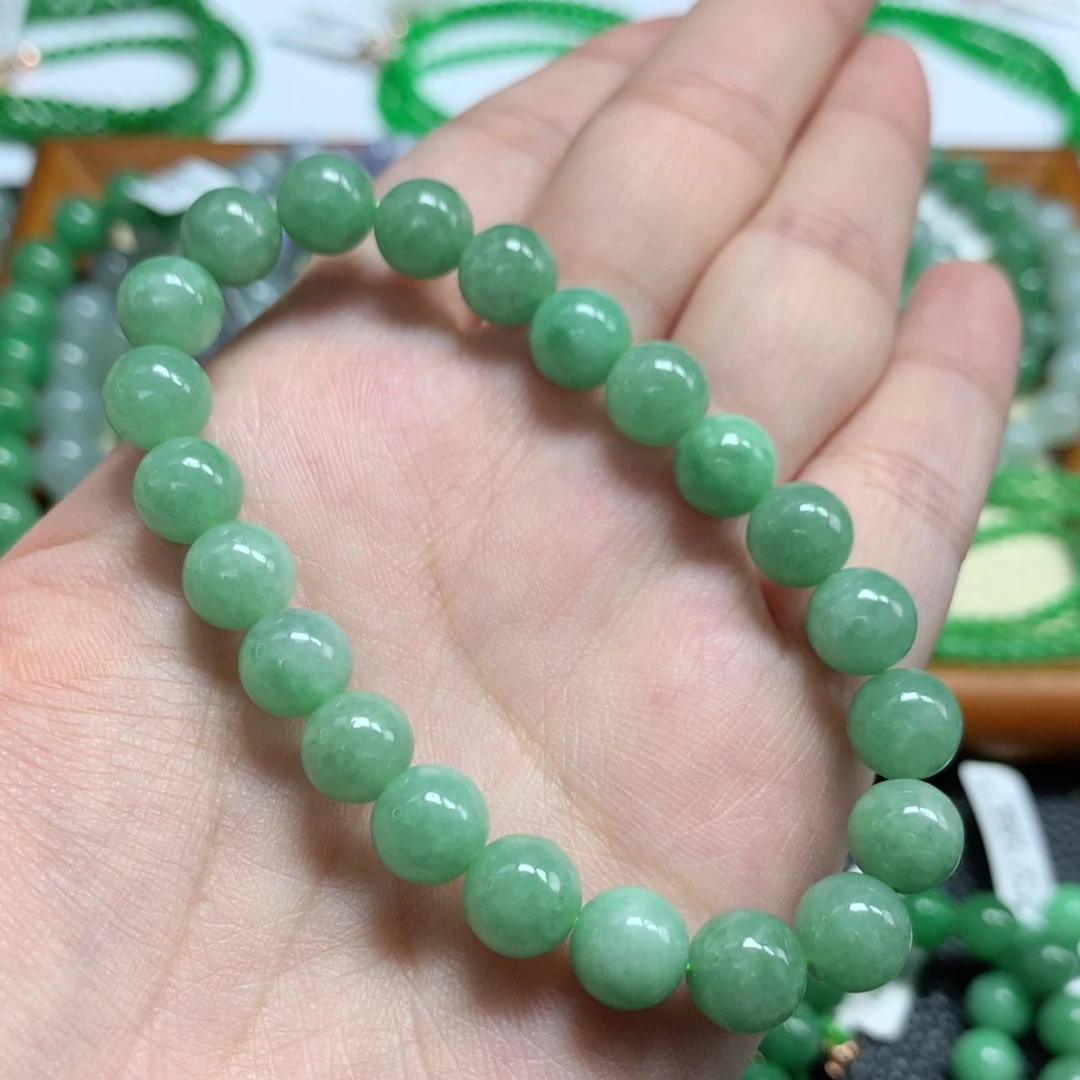 未镶嵌手链翡翠翡翠
