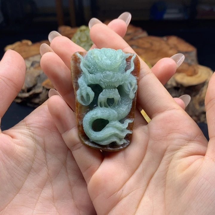 定制翡翠未镶嵌梦*翡翠