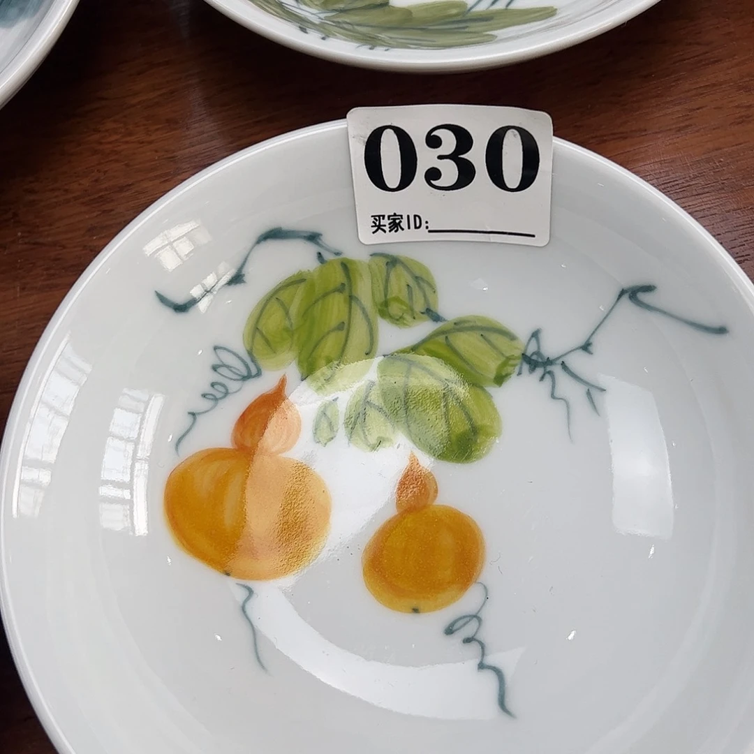 瓷片景德镇陶瓷手工手绘制作