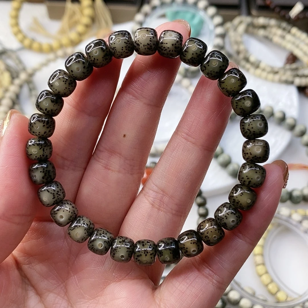 星月菩提手串用****8卡8黑冰