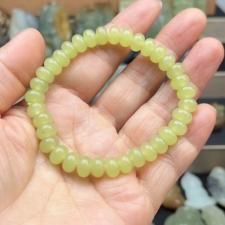 和田玉（糖玉）未镶嵌手链