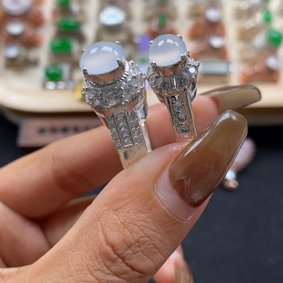 翡翠裸石缅甸天然a货翡翠