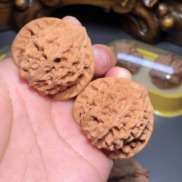 文玩核桃把件驴**滚39.5小麻子