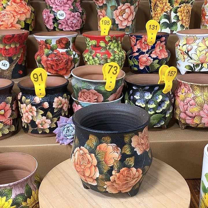 景德镇精品花盆12/12.5