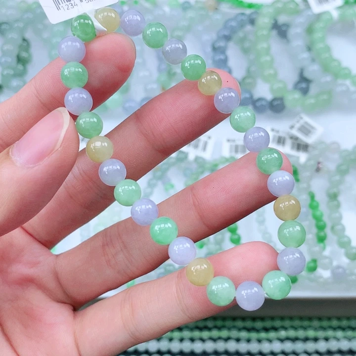 未镶嵌手链翡翠翡翠