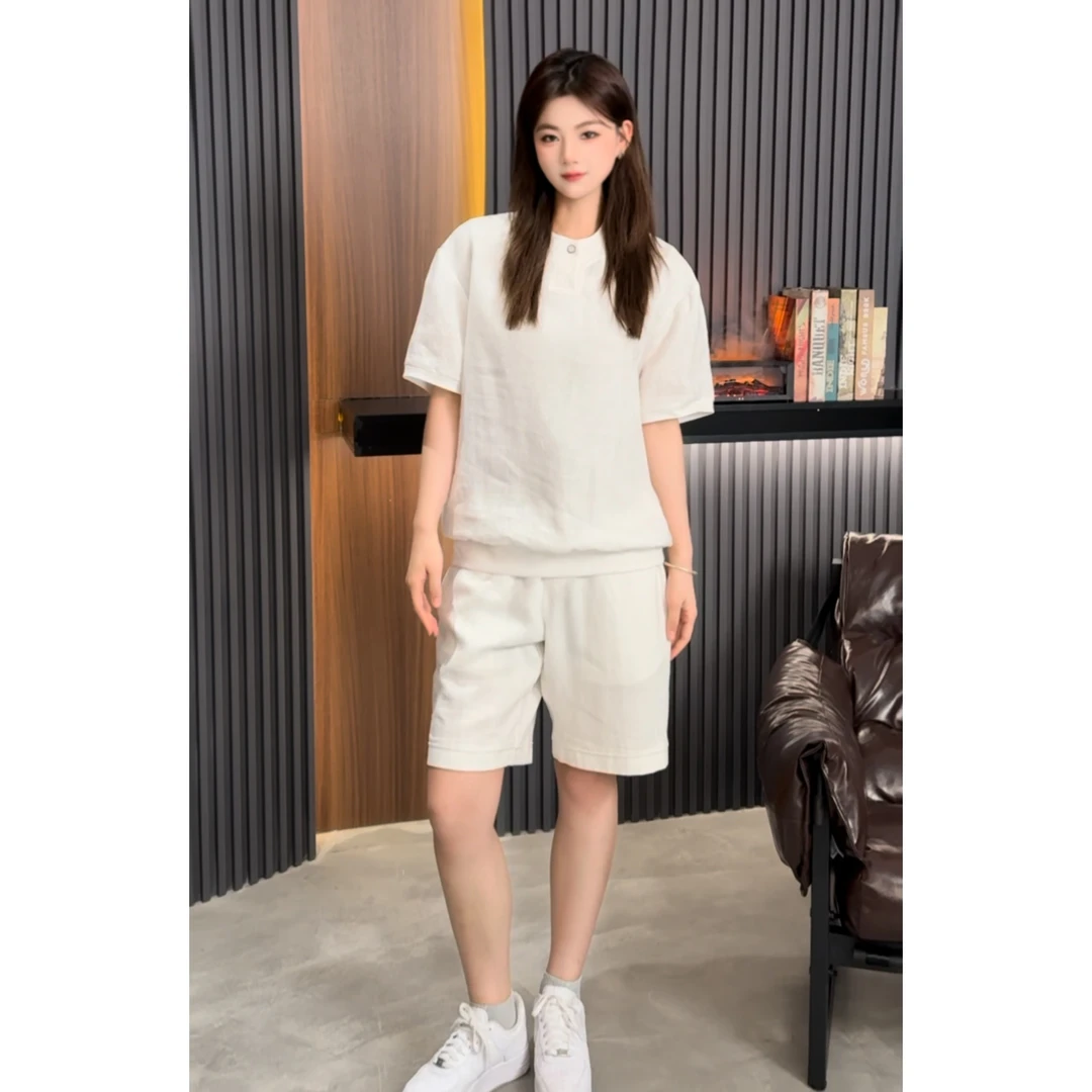 【琳琳专属】2025夏季100%亚麻老钱风套装SD-1157+SD-1156B