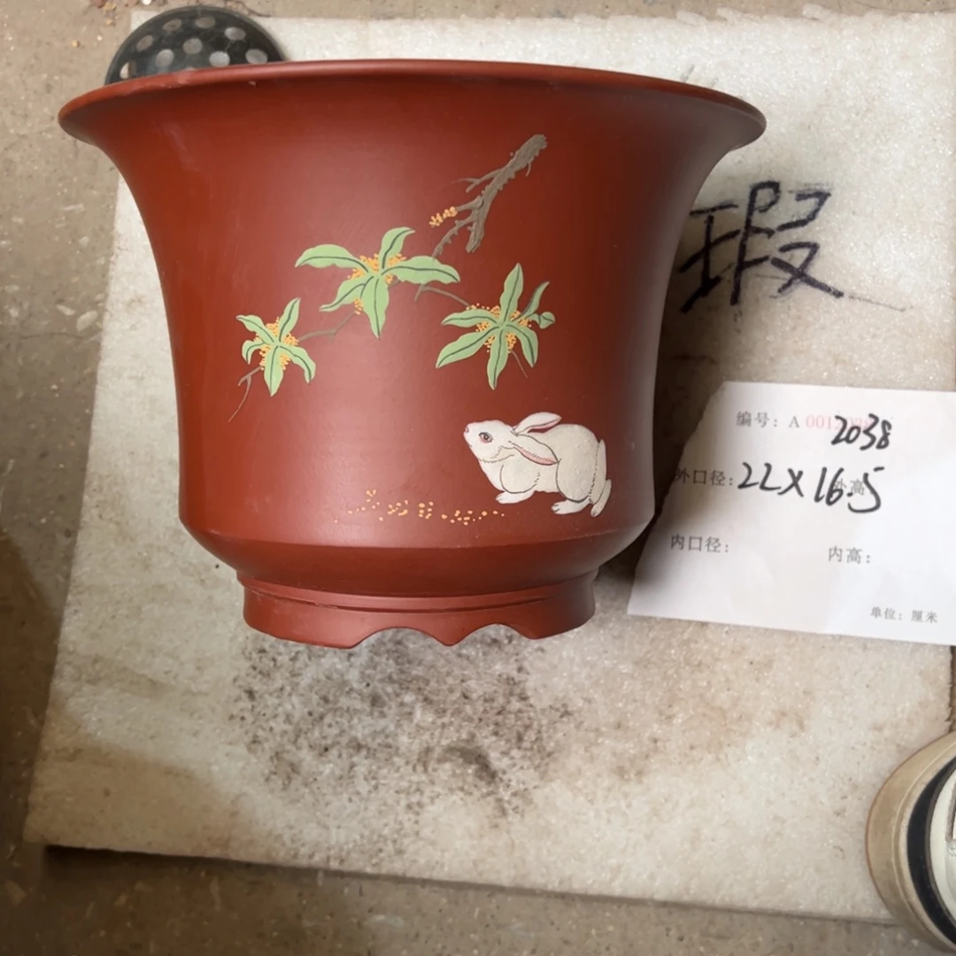 紫砂花盆紫砂花盆