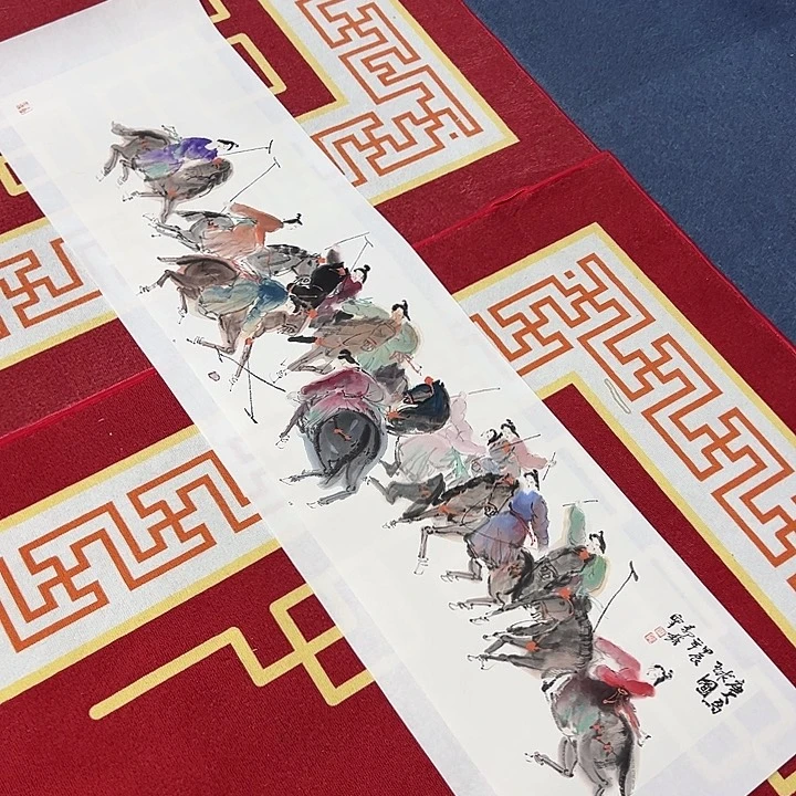 国画书画作品多次