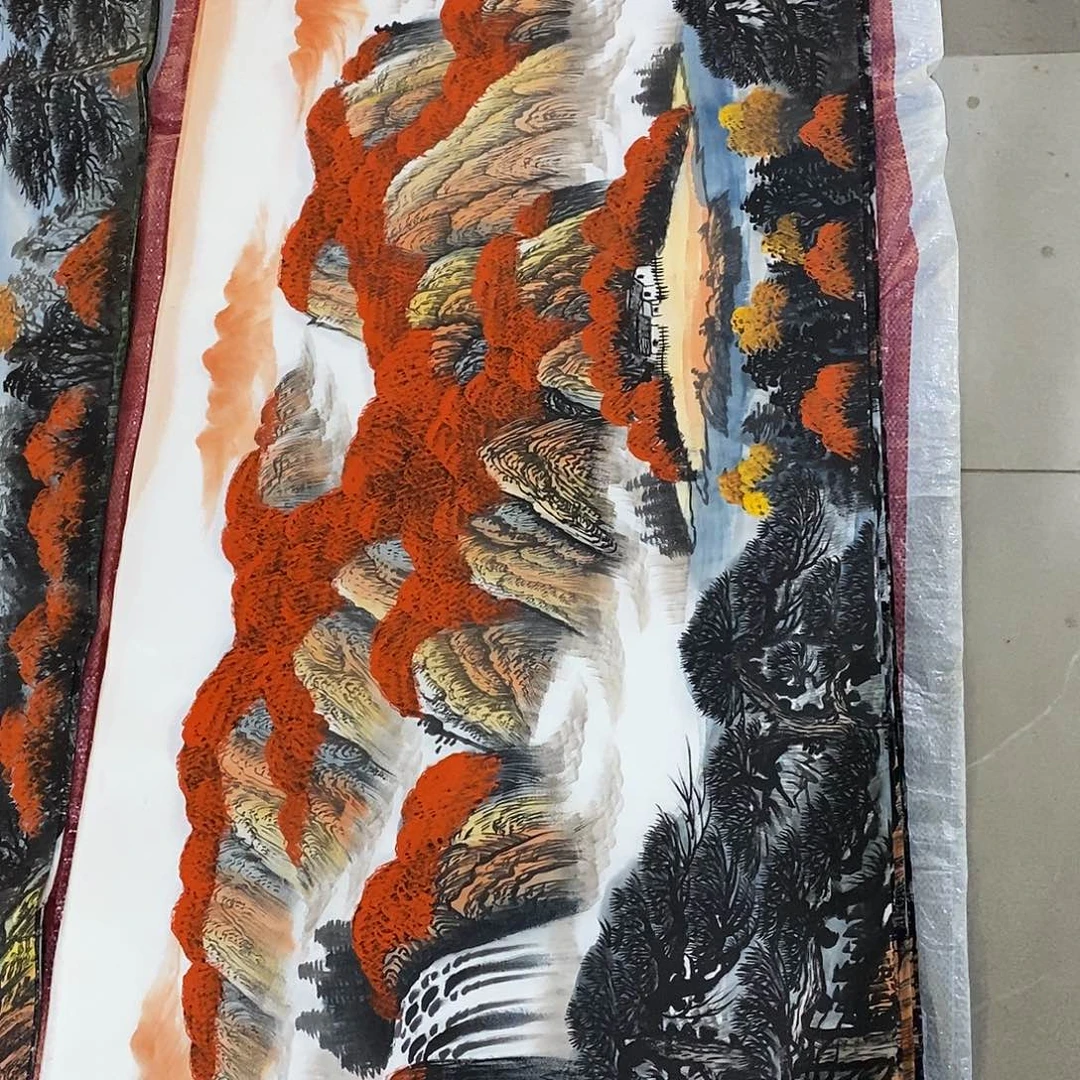 国画画画真的真的画