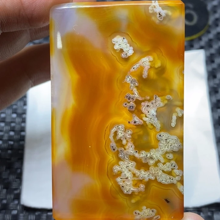 天***方未镶嵌无玛瑙/玉髓