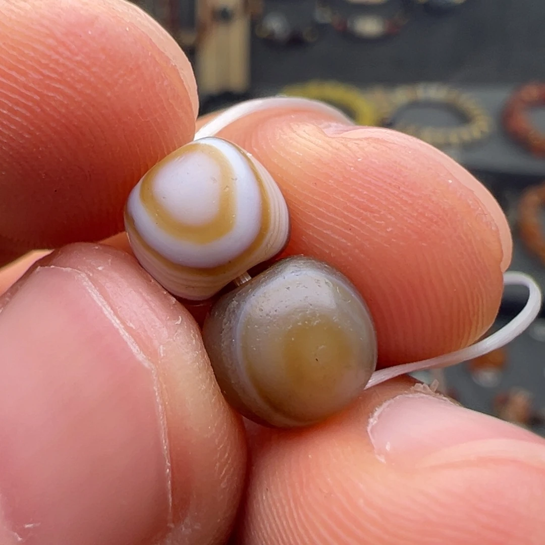 玛瑙/玉髓合金颈饰