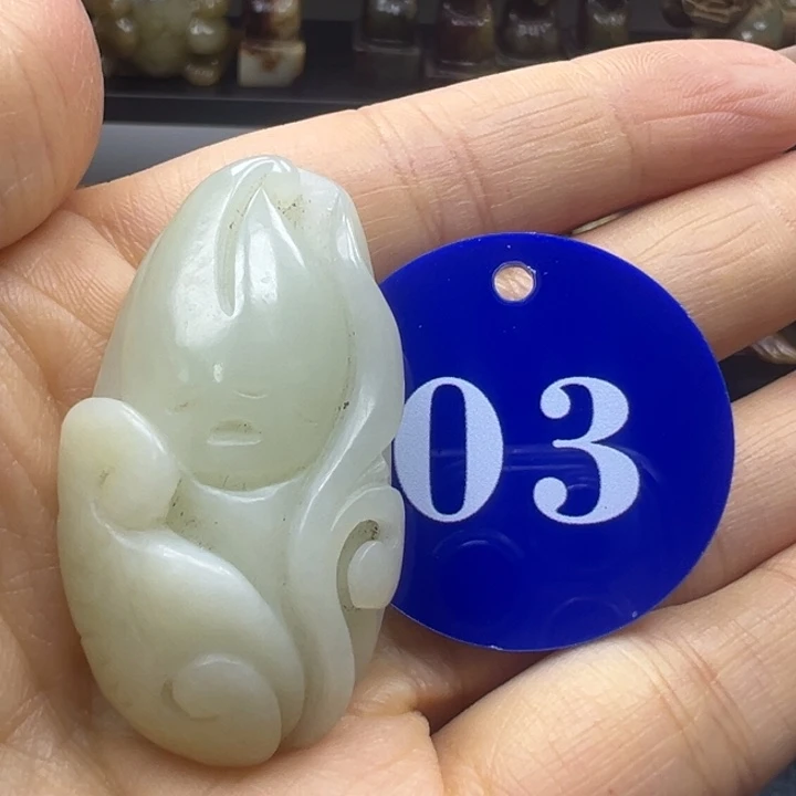 和田玉（糖玉）未镶嵌挂件