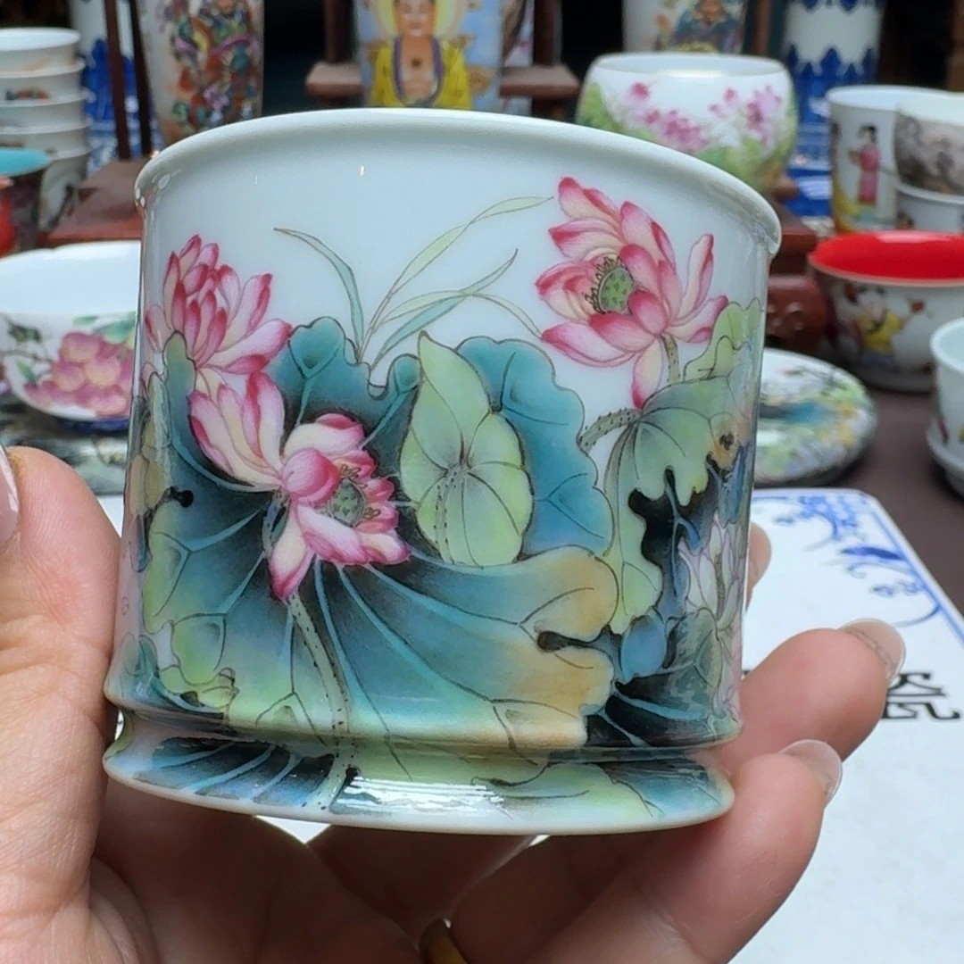 景德镇手工手绘展示