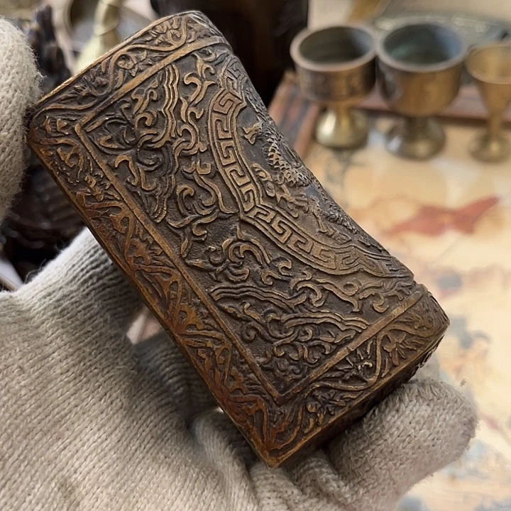 砚***波闪电购铜摆件工艺品