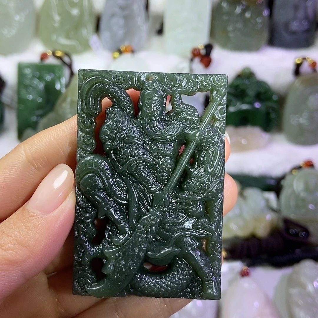 和田玉（糖玉）颈饰未镶嵌