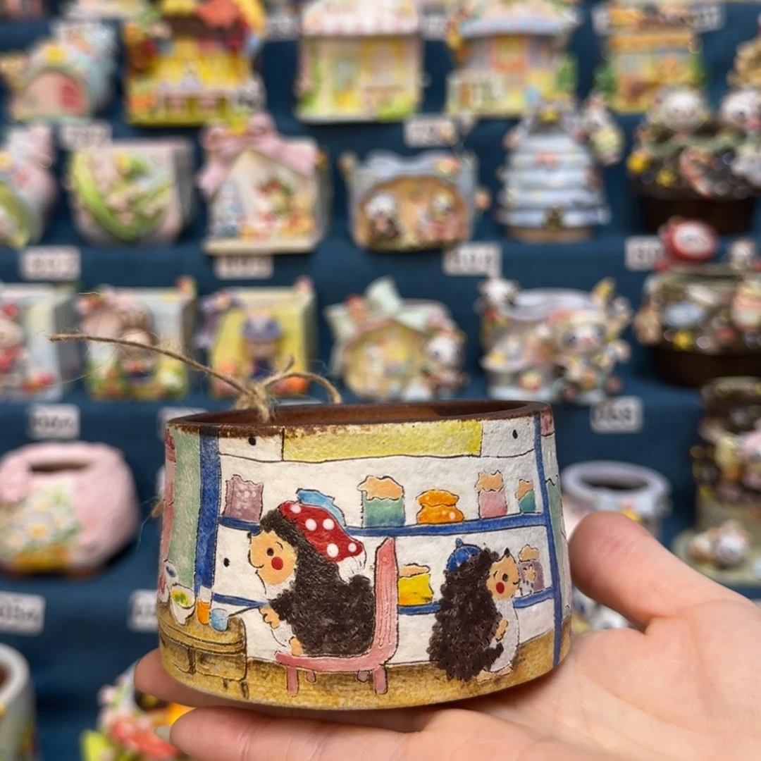 B****QM多肉花盆内口7.5