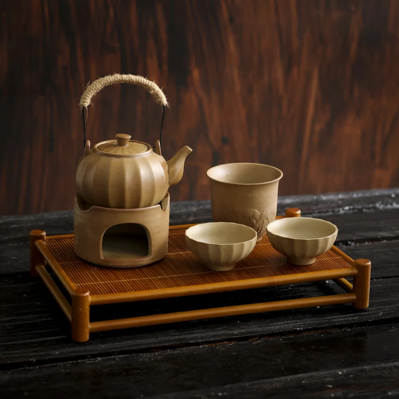 【直播专属】老陶泥温酒煮茶套组（Q5132）