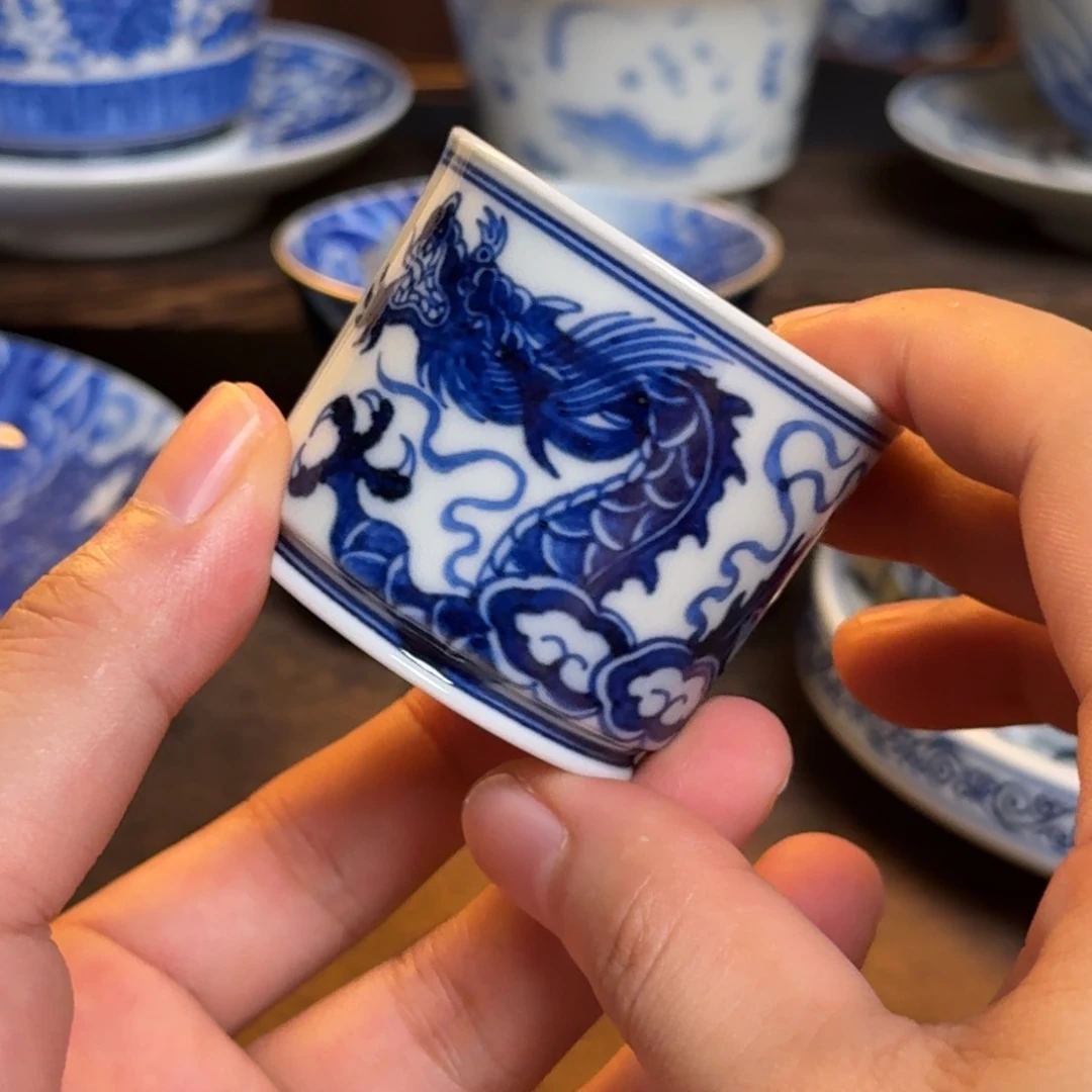 纯手工手绘陶瓷茶具