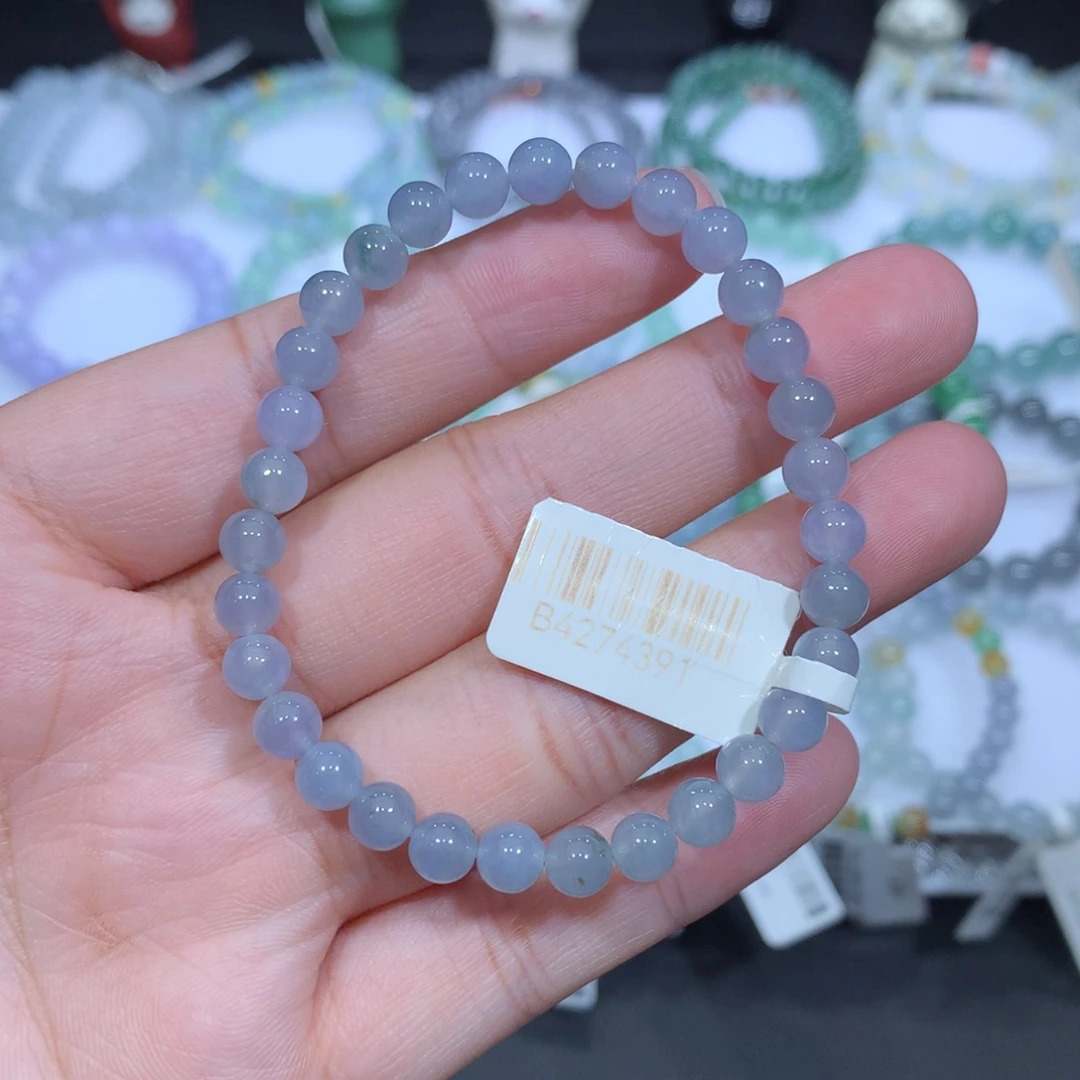 未镶嵌手串翡翠天然