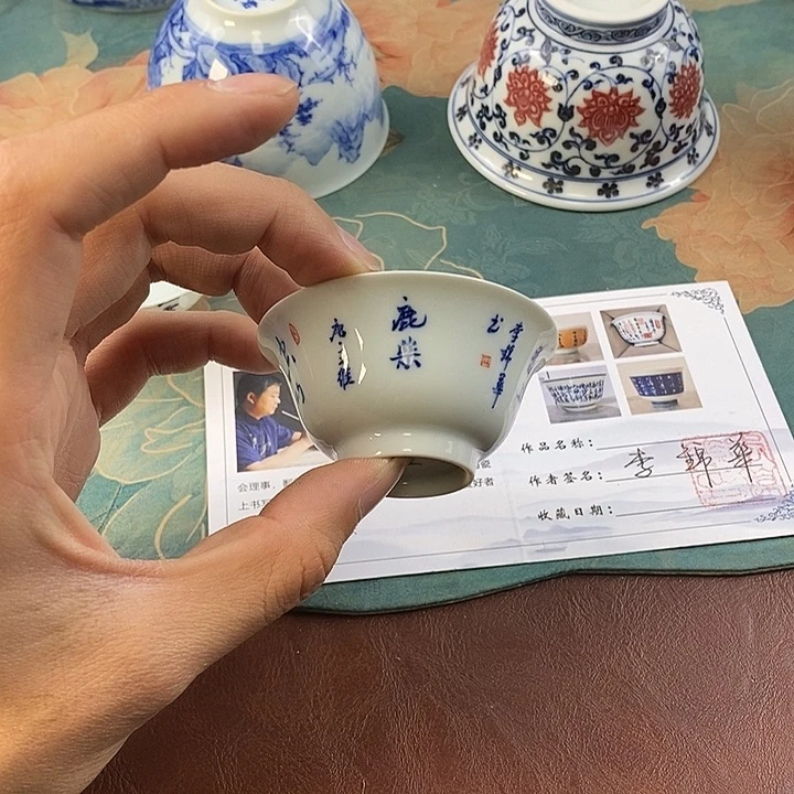杯永**气现代景德镇全手工全手绘茶具168888