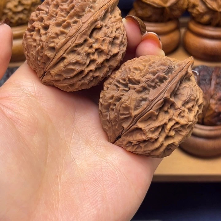 文玩核桃吊坠一叶扁舟